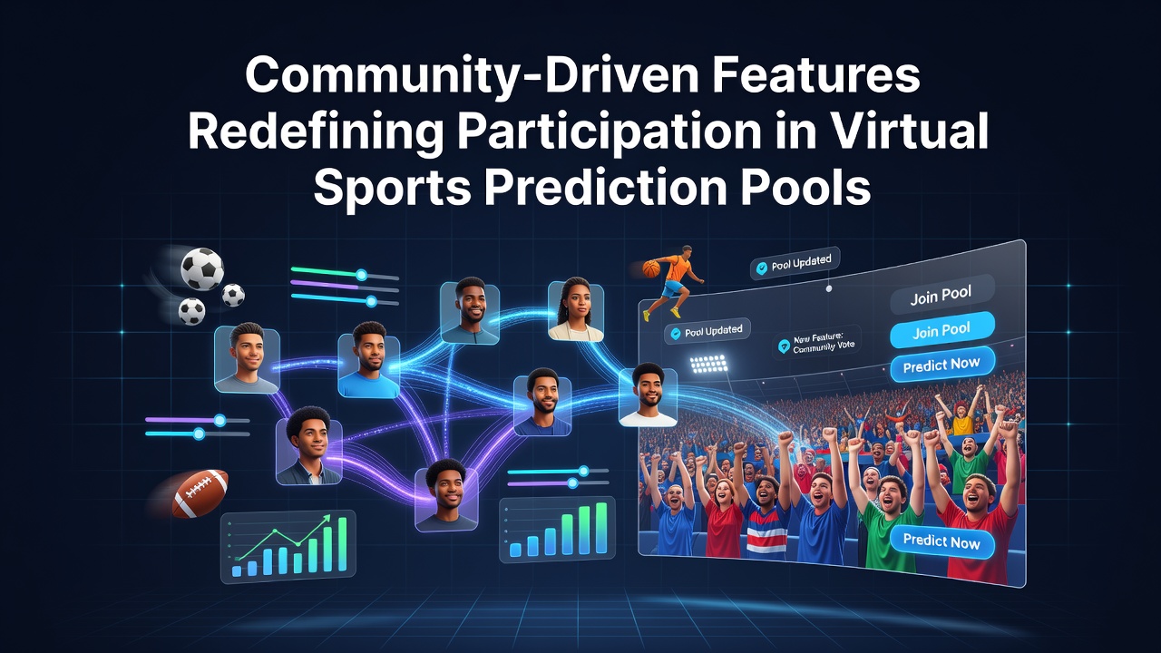 Users collaborating on virtual sports prediction strategies via mobile apps and community forums