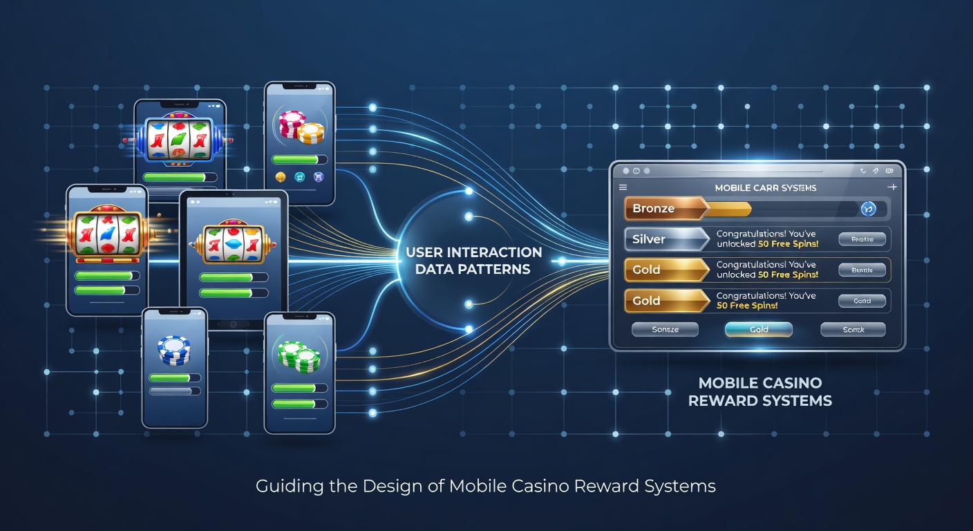 Visualization of user interaction data flows in mobile casino apps with graphs showing session patterns and reward triggers